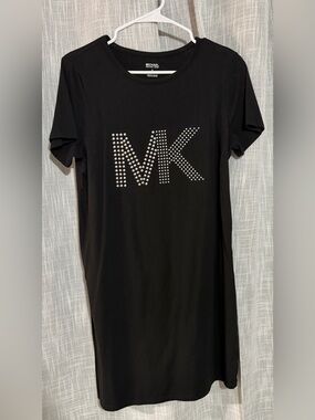 Michael Kors Womens Basic Short Dress Medium 38 Bust Length Of Dress 35